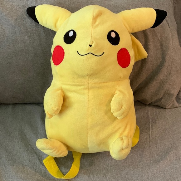 Pokemon Handbags - Pikachu Plush Backpack